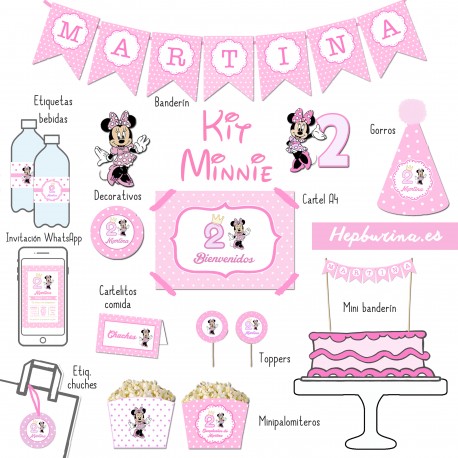 Kit completo Minnie