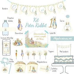 Kit completo Peter Rabbit