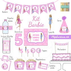 Kit Barbie para RECORTAR